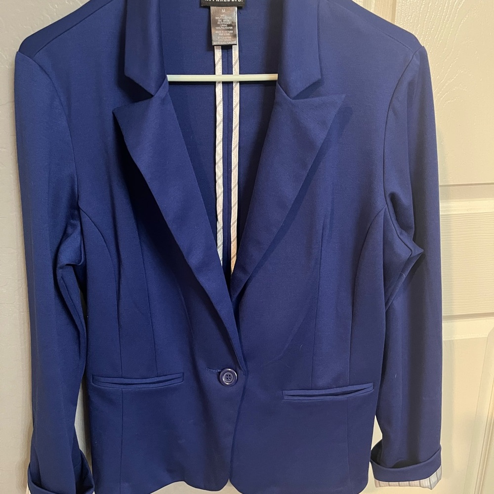 Soho Apparel Royal Blue Blazer